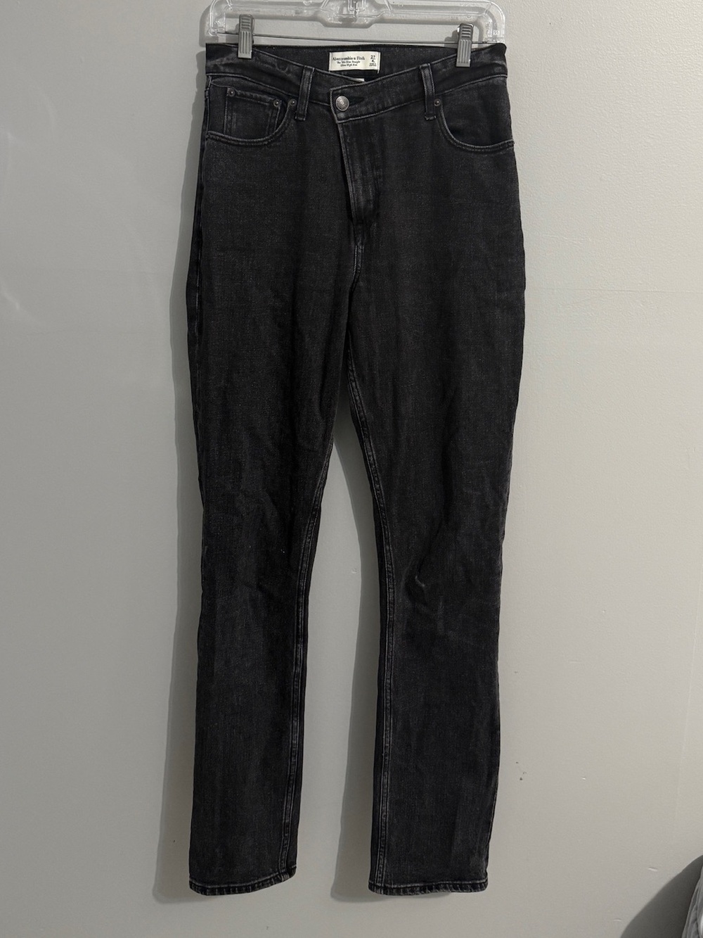 Abercrombie Jeans Womens 4 Long 90s Slim Straight Ultra High Rise Curve Love